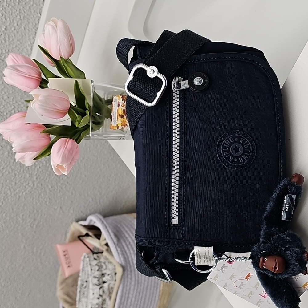 NWT KIPLING SABIAN CROSSBODY MINI BAG NYLON - Picture 2 of 12